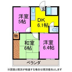 メゾンモンテソレイユの物件間取画像